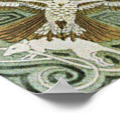 Frösche, Libellen, Fische, Drachen und Ratten Poster (Ecke)