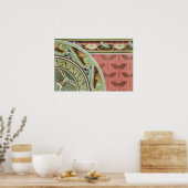 Frösche, Libellen, Fliegende Fische, Drachen und R Poster (Küche)