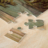 Frösche Lily Pads Moon Illustration Puzzle (Seite)