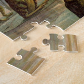 Frösche Lily Pads Moon Illustration Puzzle (Seite)