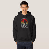 Frösche machen mich glücklich Funny Frog Amphibien Hoodie (Vorne ganz)