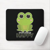 Frösche machen mich glücklich mousepad (Mit Mouse)