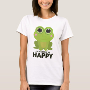 Frösche machen mich glücklich T-Shirt