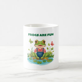 Frösche machen Spaß Kaffeetasse
