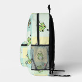 Frösche mit kleinen Hobbys Bedruckter Rucksack (Rechts)