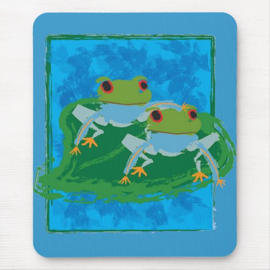 Frösche Mousepad (Vorne)