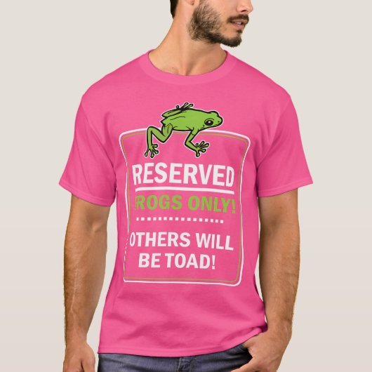 Frösche nur andere werden zu Toad Frosch Puff T-Shirt (Vorderseite)