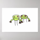 Frösche Poster (Vorne)