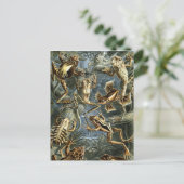 Frösche Postkarte (Stehend Vorderseite)