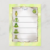 Frösche postkarte (Vorderseite)