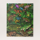 Frösche Puzzle (Vertikal)