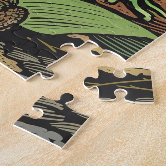 Frösche Puzzle (Seite)