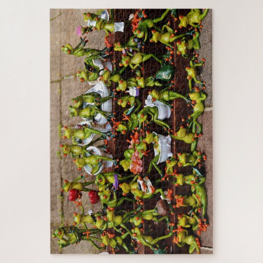 Frösche Puzzle (Vertikal)