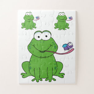 Frösche Puzzle