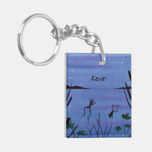 Frösche Schlüsselanhänger (Vorderseite links)