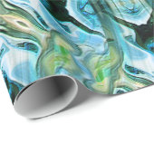 Frösche schwimmen...... geschenkpapier (Rolleneckpunkt)