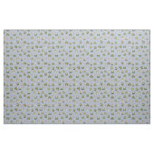 Frösche & Seerosenblätter auf Hellblau Stoff (Fat Quarter (45,7 x 55,9 cm))