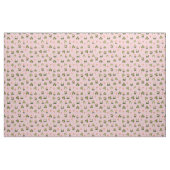Frösche & Seerosenblätter auf Hellrosa Stoff (Fat Quarter (45,7 x 55,9 cm))