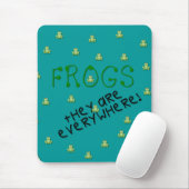 Frösche - sie sind überall Mousepad (Mit Mouse)