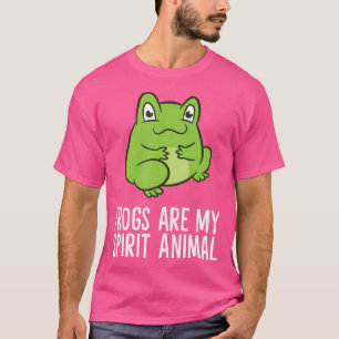 Frösche sind mein Geist tierischer Funny Funny Lov T-Shirt