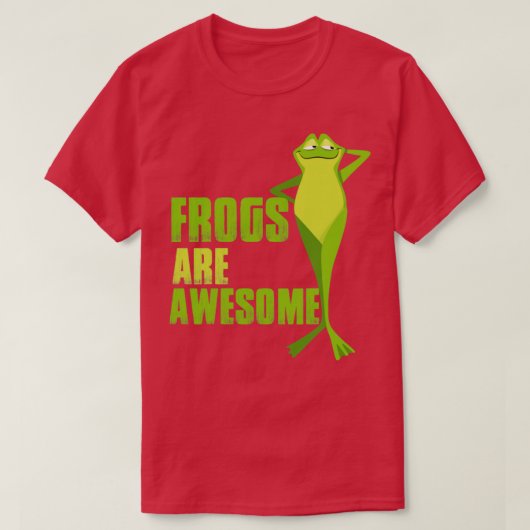 Frösche sind phantastisch lustig T-Shirt (Design vorne)