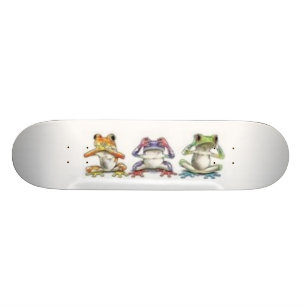 Frösche Skateboard