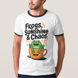 Frösche, Sonnenschein und Chaos - Niedlicher Frosc T-Shirt