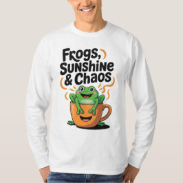 Frösche, Sonnenschein und Chaos - Niedlicher Frosc T-Shirt