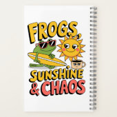 Frösche, Sonnenschein und Chaos - Spaß Sommer Notizblock (Rückseite)