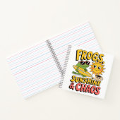 Frösche, Sonnenschein und Chaos - Spaß Sommer Notizblock (Innenseite)