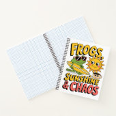 Frösche, Sonnenschein und Chaos - Spaß Sommer Notizblock (Innenseite)