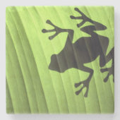 Frösche Steinuntersetzer (Vorderseite)