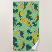 Frösche Strandtuch (Vorderseite)