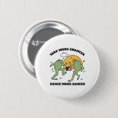 Frösche tanzen zusammen button (Vorne & Hinten)