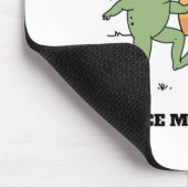 Frösche tanzen zusammen mousepad (Ecke)