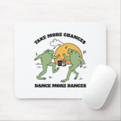 Frösche tanzen zusammen mousepad (Mit Mouse)