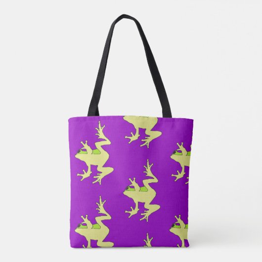 Frösche-Tasche Tasche (Rückseite)