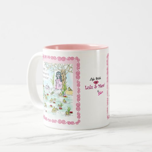 Frösche TASSE (Vorderseite Links)