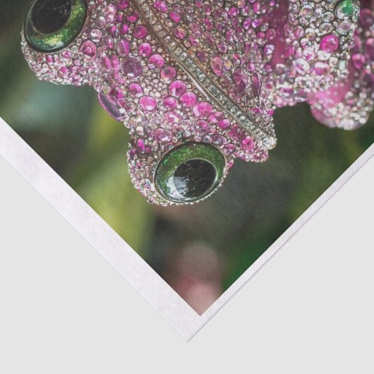 Frösche und Diamanten1 Seidenpapier (Ausschnitt)