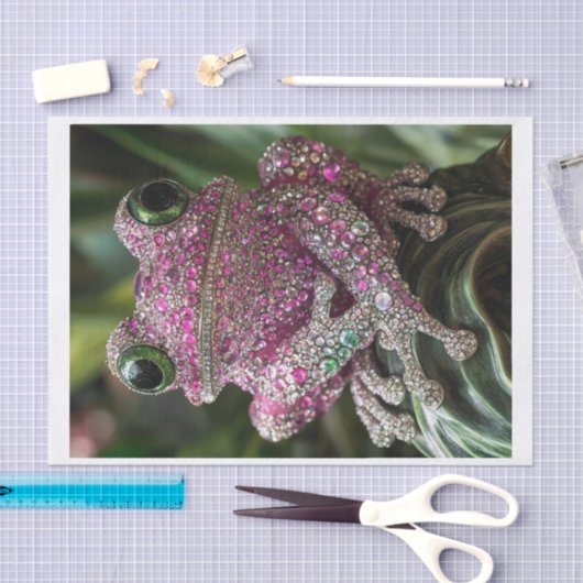 Frösche und Diamanten1 Seidenpapier (Handwerk)