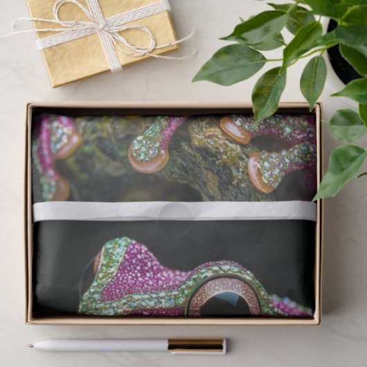 Frösche und Diamanten2 Seidenpapier (Geschenk)