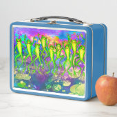 Frösche und Fischlunchbox Metall Brotdose (Beispiel)