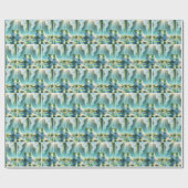 Frösche und Frösche auf Lily Pad Geschenkpapier (Flach)