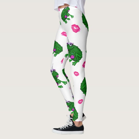 Frösche und Küsse Leggings (Links)