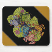Frösche und Lilly Pads Maus Pad Mousepad (Vorne)