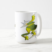 Frösche und Lotus-Blume, Kaffee-Tasse Kaffeetasse (VorderseiteRechts)