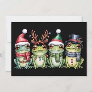 Frösche Weihnachten Froschliebhaber Süßer Weihnach