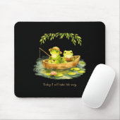 Frösche werden das Leben leicht haben, entspanntes Mousepad (Mit Mouse)