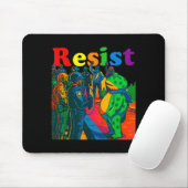 Frösche widerstehen Portland Frosch Protest Vintag Mousepad (Mit Mouse)