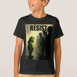 Frösche widerstehen Portland Frosch Protest Vintag T-Shirt